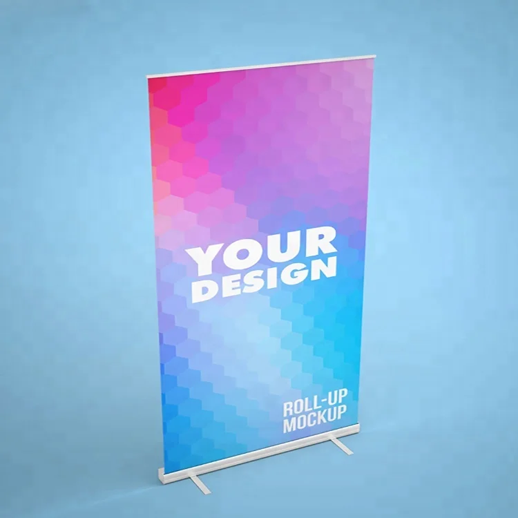 A3 Single Side Roller Advertising Banners Cheap Roller Banner Printing Roll up Banner Parts