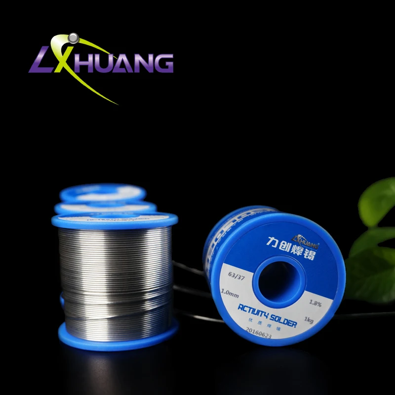 Hot sale lead tin solder wire Sn63% Pb37% for electronics soldering wire welding low temperature no clean with flux