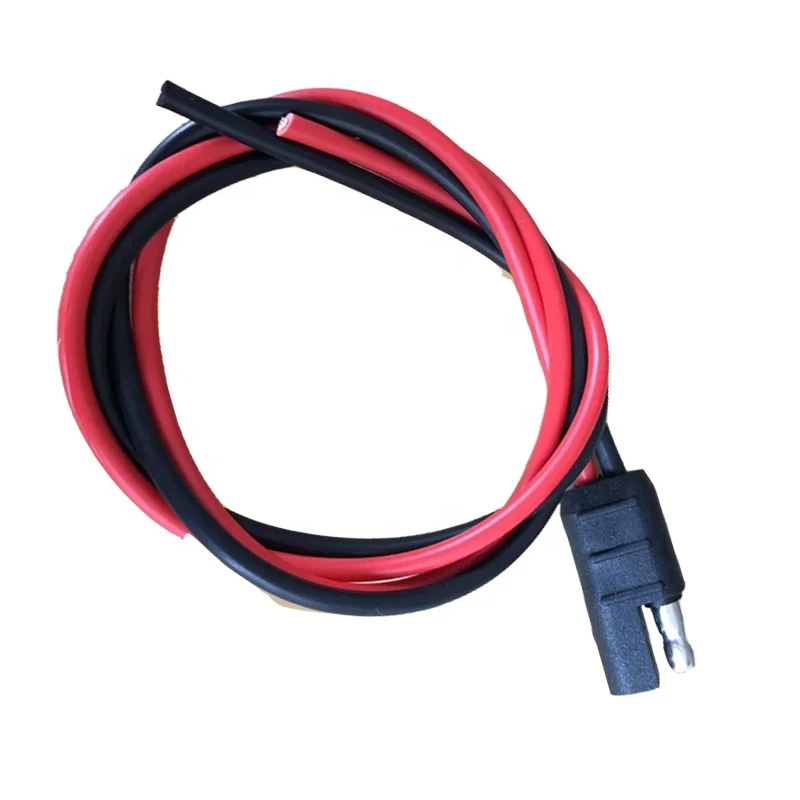 2 Pin Quick Disconnect  Bullet Lead Cable SAE Connector auto wire harness