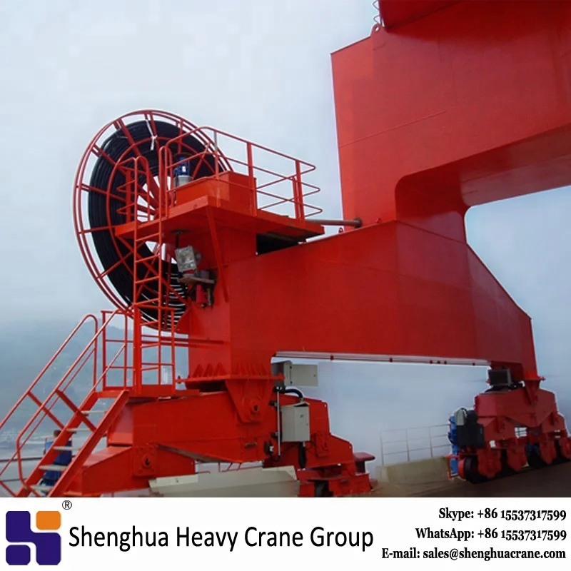 
Shenghua high quality 30 ton grab bucket portal crane manufacturer 