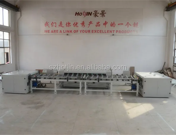 Multi rip saw/cutting line use for spc floor