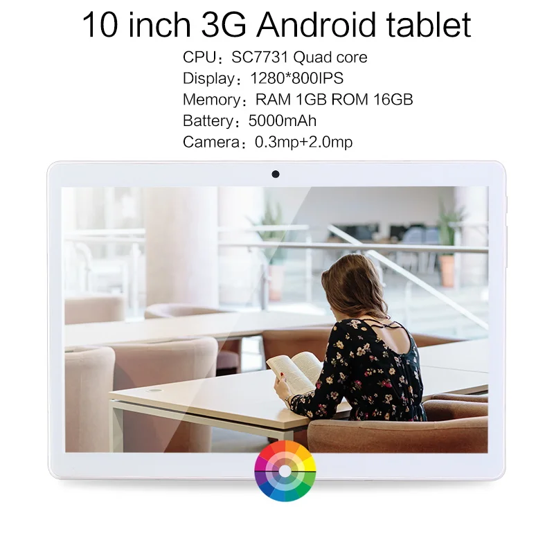  Оптовая продажа 3G с функцией звонка Quad Core 10-дюймовый планшетный ПК системой