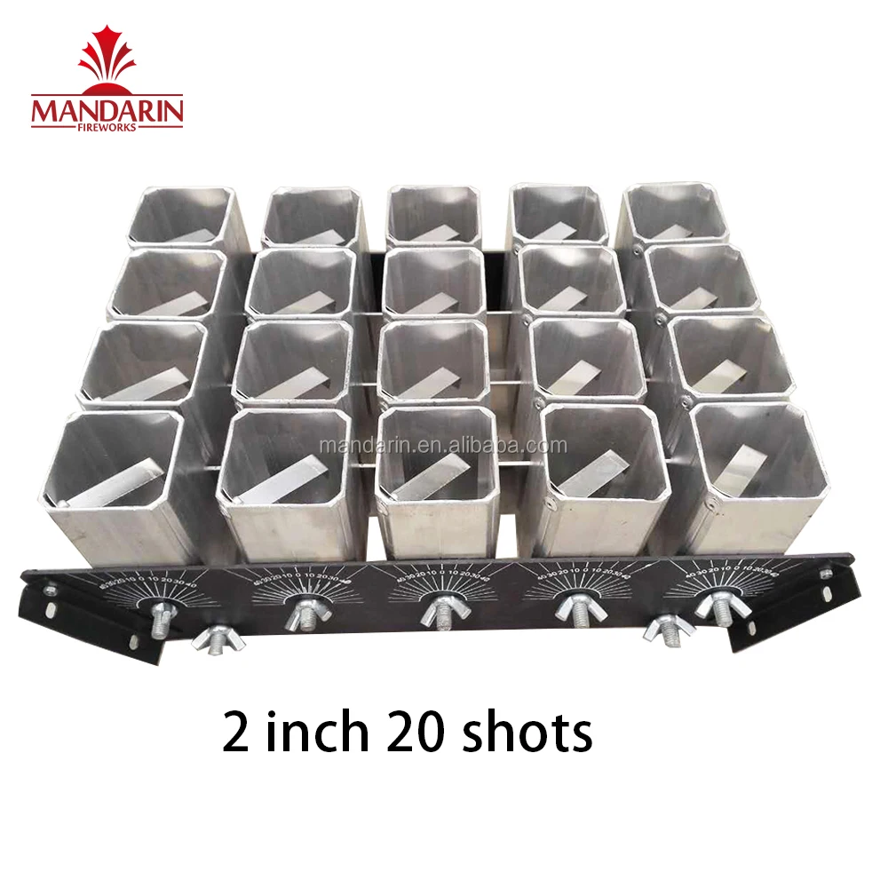 2 Inch 40shots Shell Mortar Tube Display Rack Fireworks Single Shot Racks