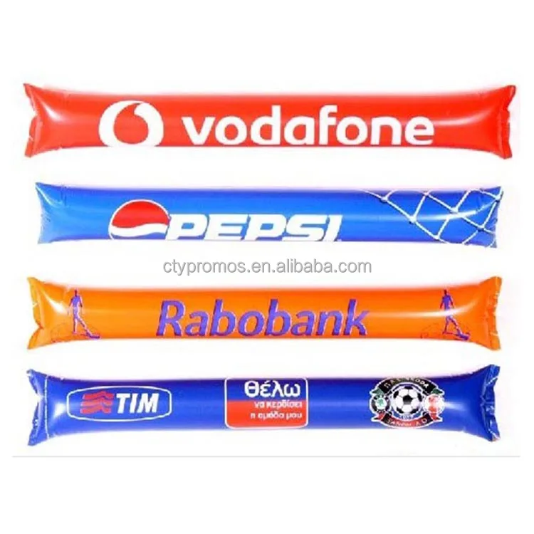 
LED Light Up Football Game Noise Makers, Inflatable Noise Makers, Cheering Sticks 