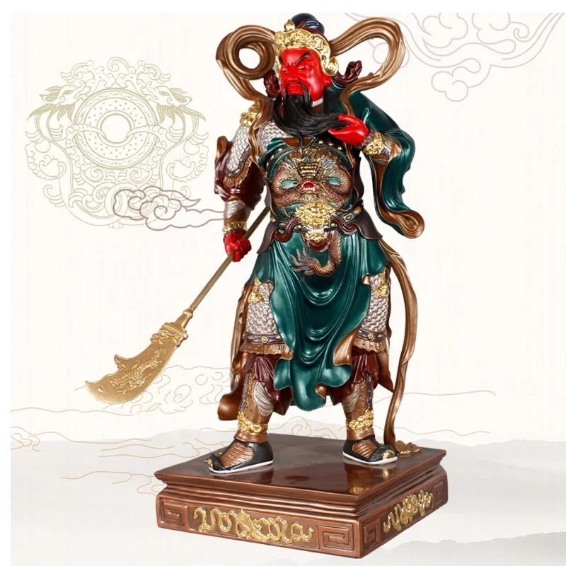 Factory Supplier Kwan Kong Feng Shui Guan Yu Statue Custom Guan Gong Statue