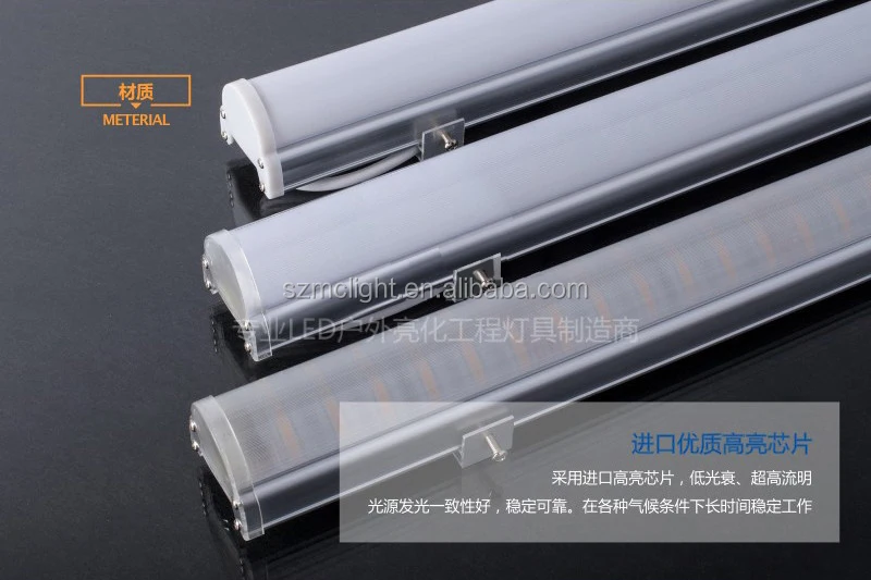 Полный цвет 16 слоев освещение зданий светодиодный цвет трубки для украшения здания