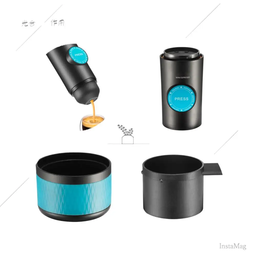 Factory 2in1function Portable Electric Espresso Machine Automatic Coffee Machine with USB Wire