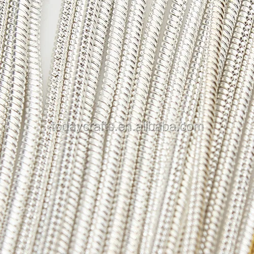 1.5mm bronze snake necklace chain