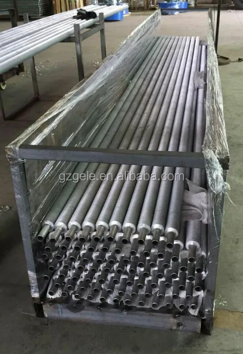 Aluminum Extruded Finned Tubes Fin Tubes for pull handle
