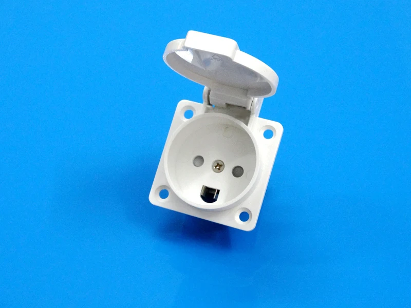 Trustworthy Quality Denmark waterproof socket receptacle/Denmark Type K wall socket IP54/Denmark electrical waterproof socket