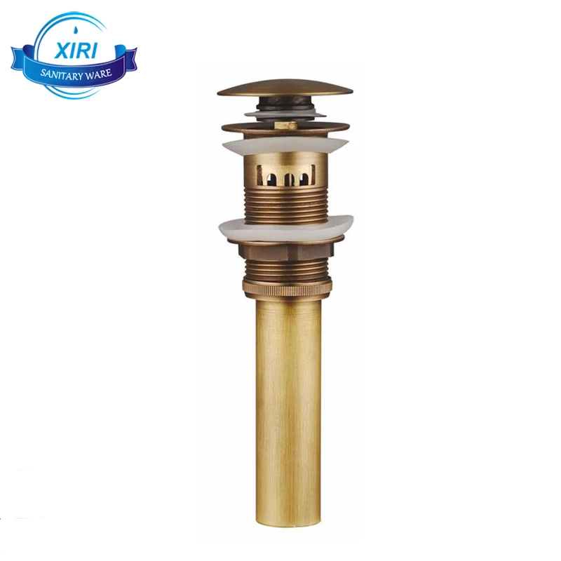 Antique brass drainer bottle tap bathroom accessories drain strainers for basin WL-1002