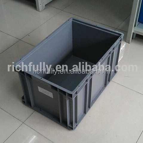 Дешевые штабелируемые промышленные ящики для хранения, пластиковые ящики для продажи