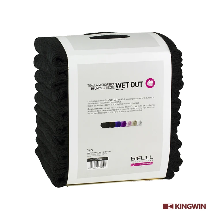 Cheap Wholesale beauty salon towels grey,towel for hair salon