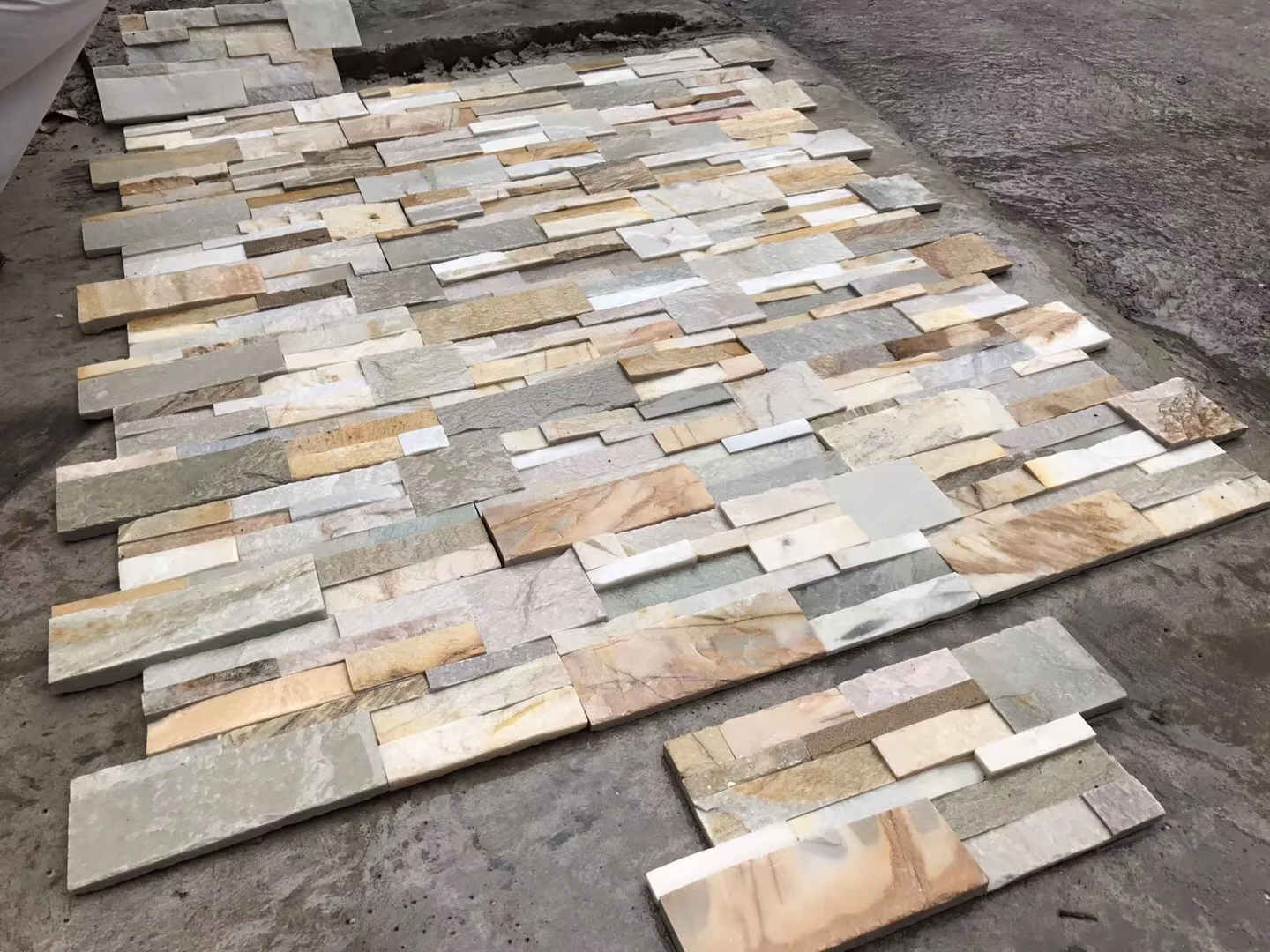 Natural Slate Stone For Interior Wall Panels, Fireplace Tile Stone/