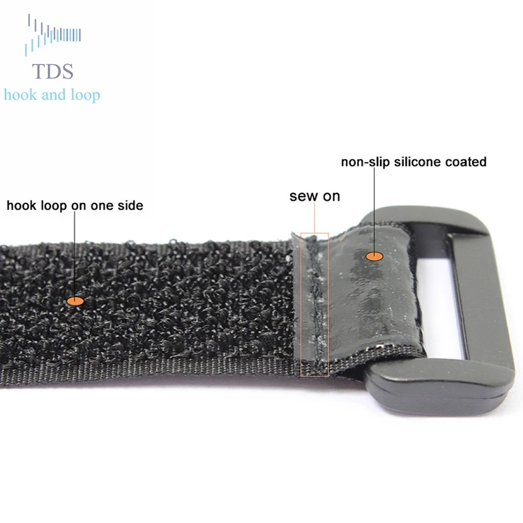 Amazon hot sale adjustable hook and loop bike strap