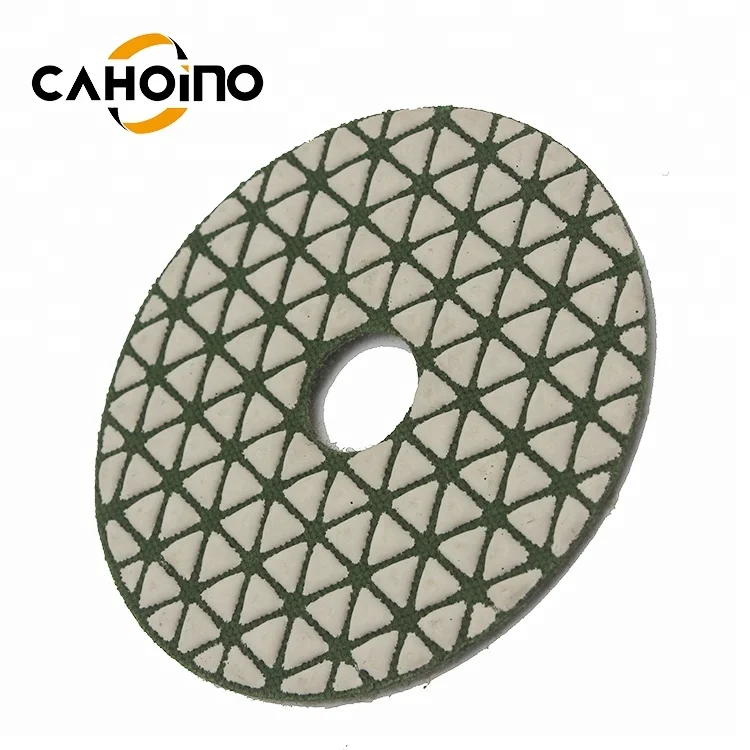 Diamond Tip Circular Dry Polishing Pad For Concrete Marble Granite