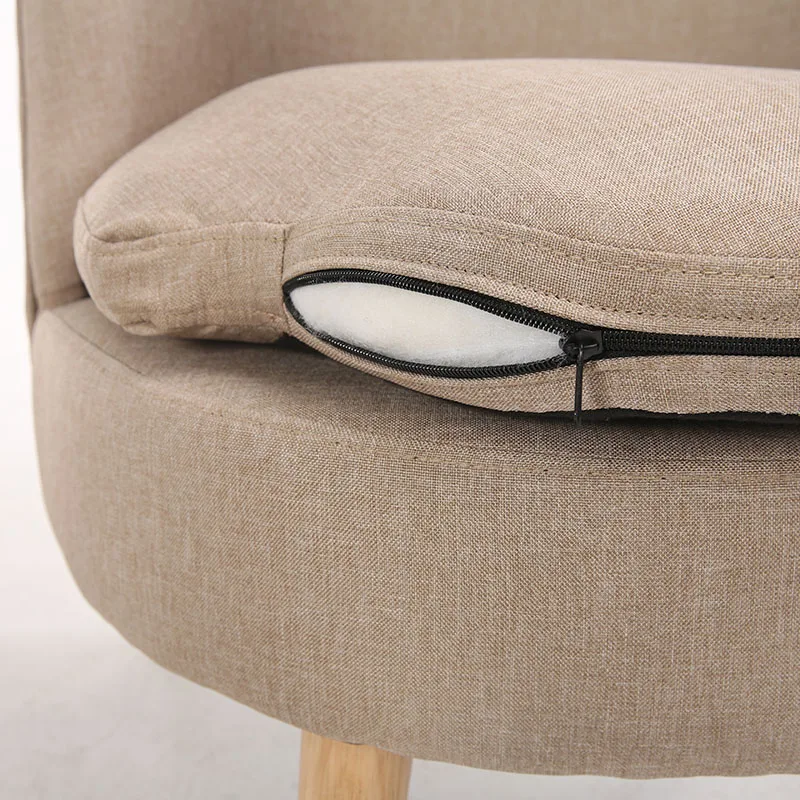 Single chair seat lounge furniture 1 seat mini fabric sofa