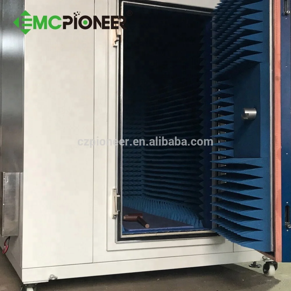 EMCPIONEER anechoic chamber room used for radiated radio disturbance