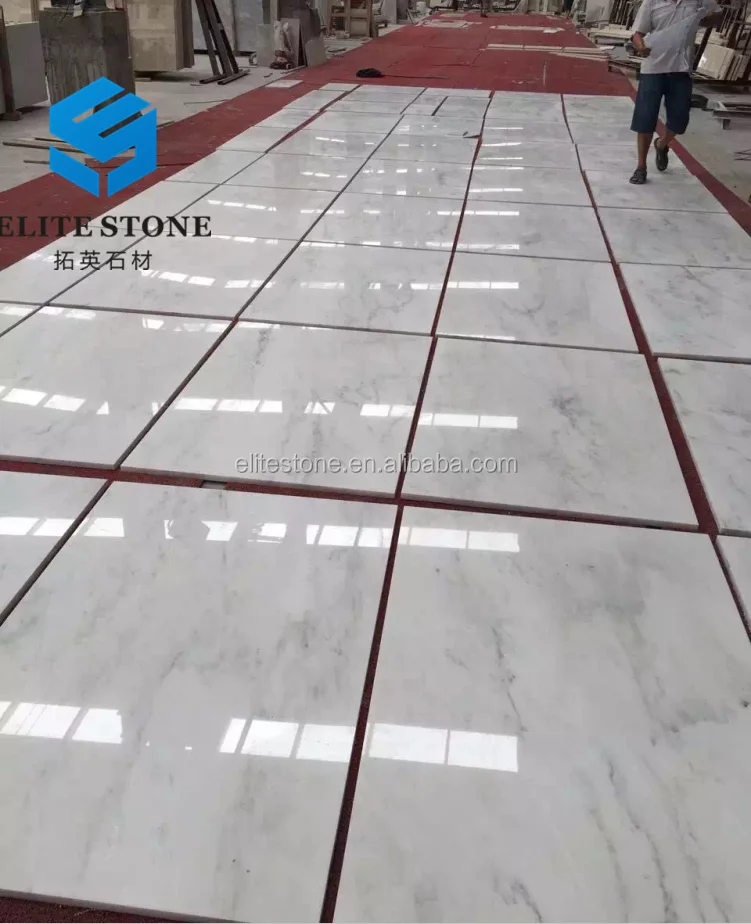 
Factory Price Class A Square Oriental White Polished Composite Statuary White Marble 