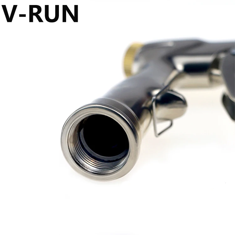 
High quality metal Zinc brass jet spray garden hose nozzles,high pressure pipe cleaning spray nozzle for washing car 