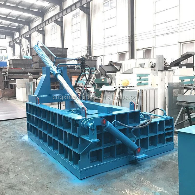 
Automatic Hydraulic Scrap Metal Baler Machine Aluminium Dross Press Baler 