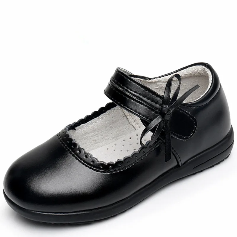 
latest new fashion cheap girls school shoes for school uniform leather student shoes 