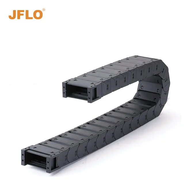 Пластиковая цепь JFLO закрытого типа полностью закрытая кабельная