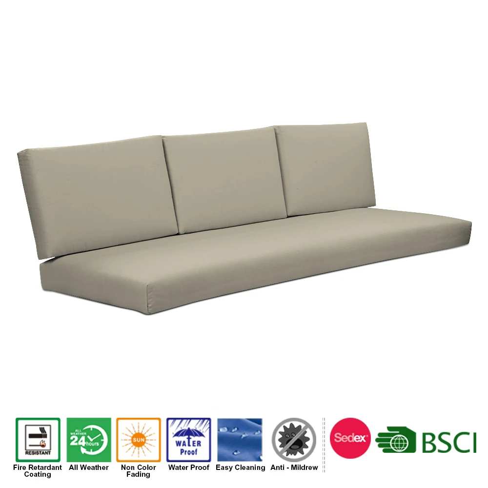 
Home Garden Patio Seat Replacement Cushion set PU foam Outdoor furniture cushions 