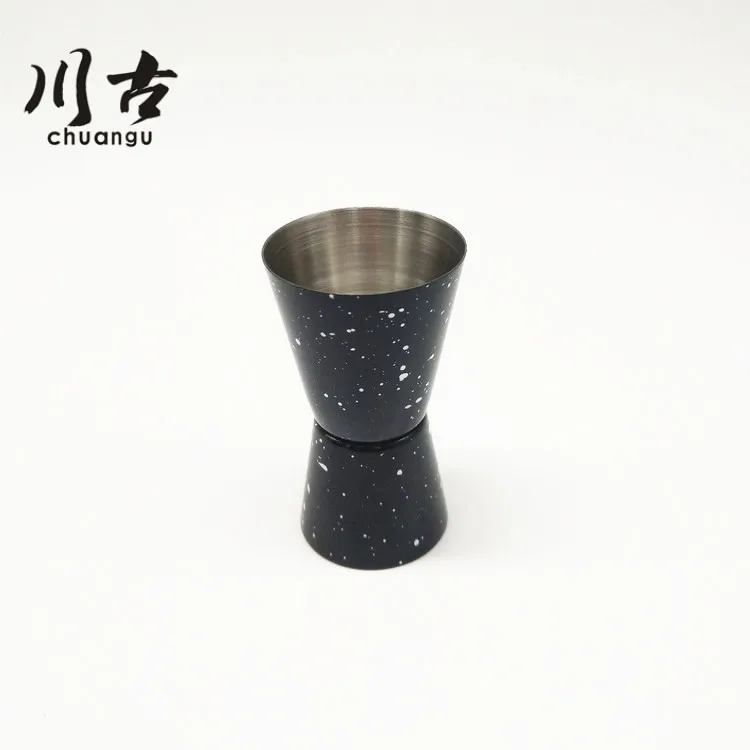 4 шт., коктейльный шейкер из нержавеющей стали с черной краской, 550 мл