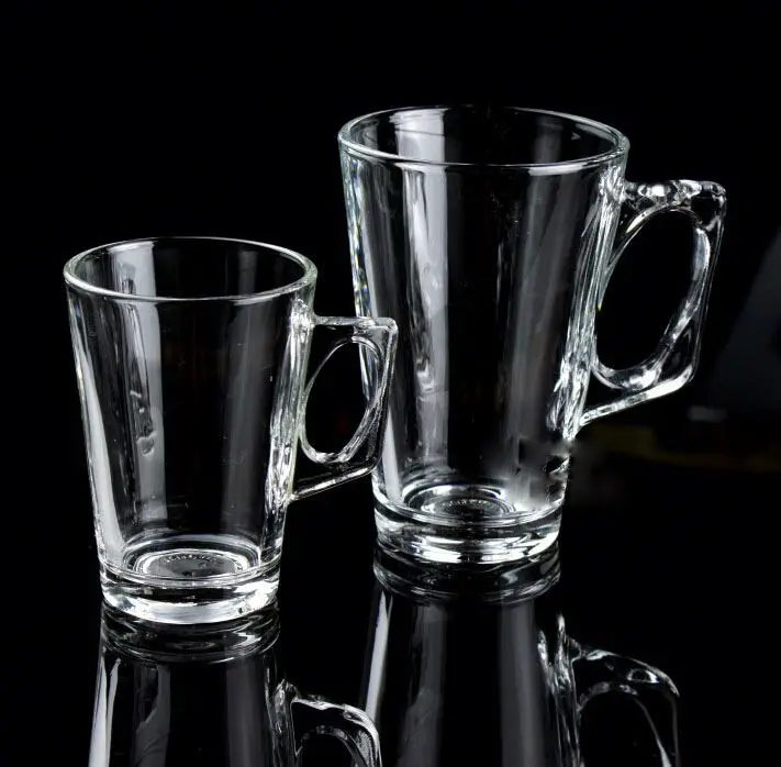 China glassware Turkey style glass coffee cup,130ml/230ml glass latte coffee mug for promotion.