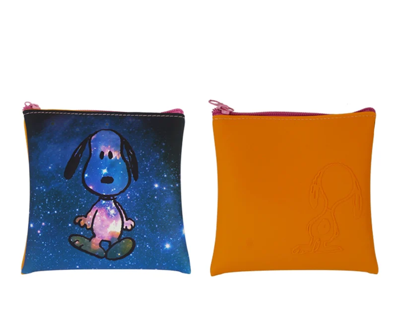 Custom Cartoon Kids Silicone Pouch Coin Purse 3D soft toy pvc custom wallet coin bag