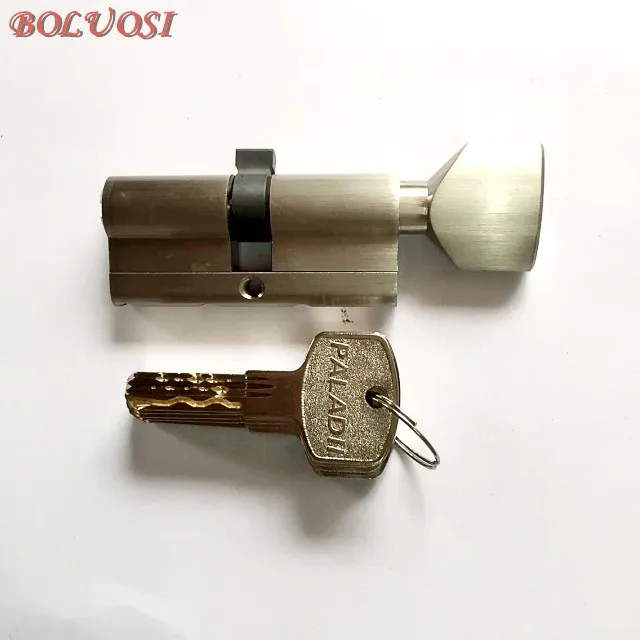
 Зонт латунная ручка одинарный открытый латунный дверной замок цилиндр с ключом для закусок  