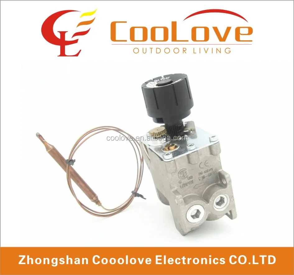 gas oven temperature control valve with CE approved