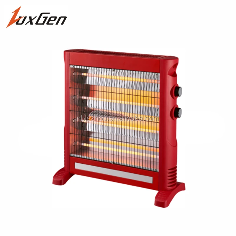 2000w hot middle quartz  electric heater with thermostat function