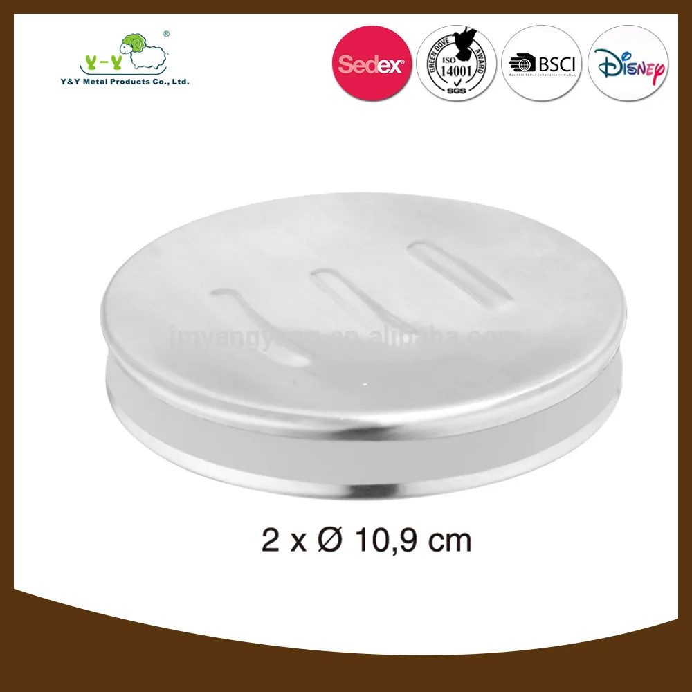 Краткие элегантный встраиваемые из нержавеющей стали мыло ручной работы блюдо