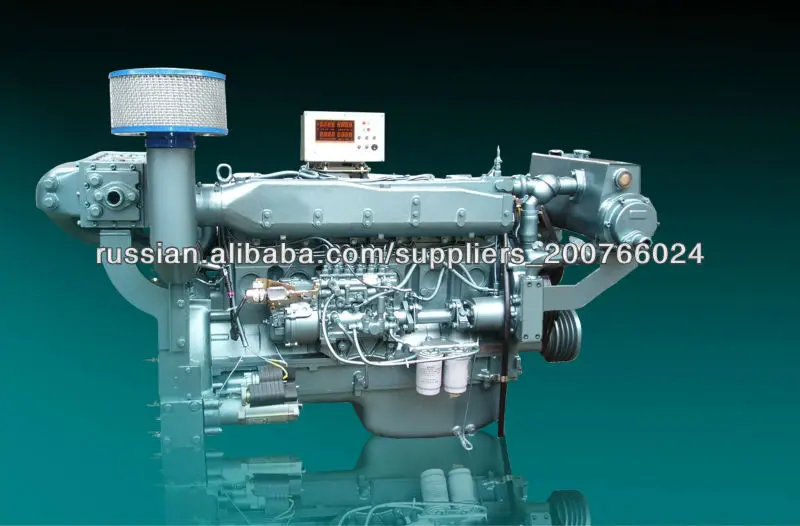 Steyr 6 цилиндровый судовой главный двигатель дизельный