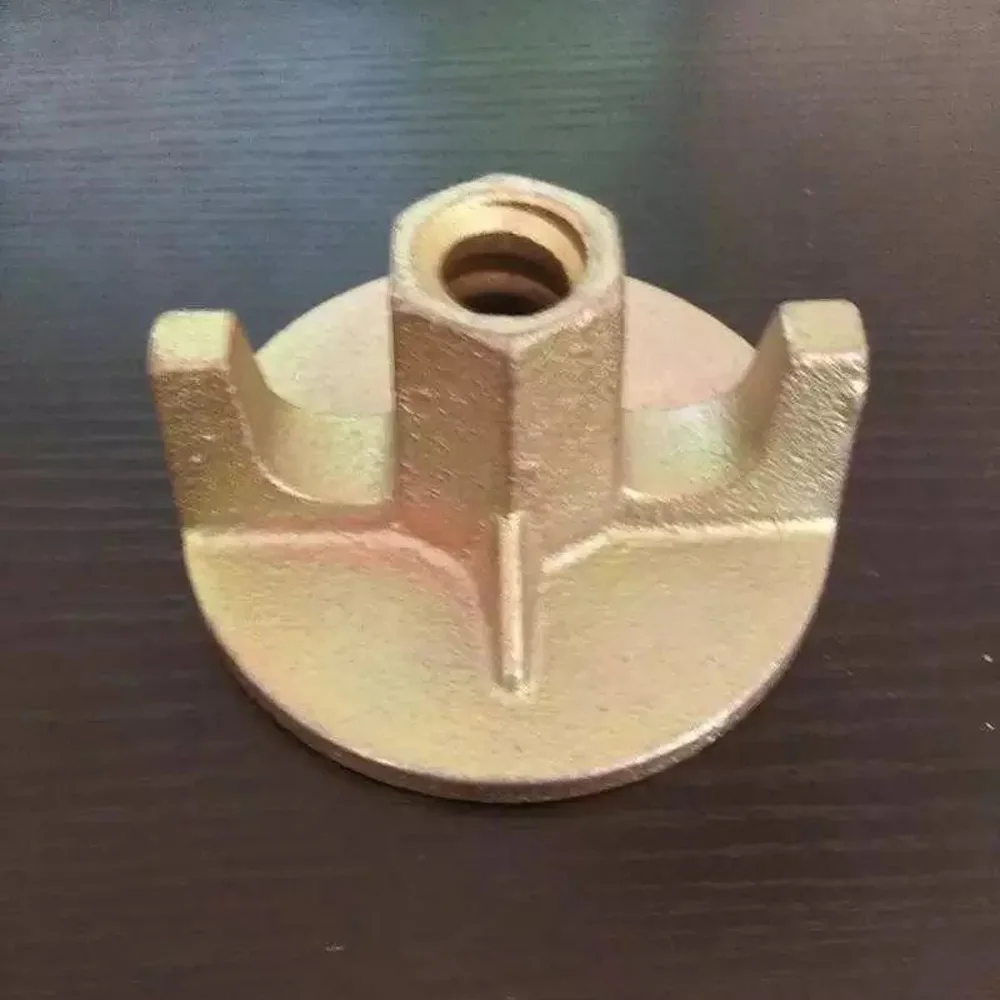 Galvanized casting iron formwork three wings nut