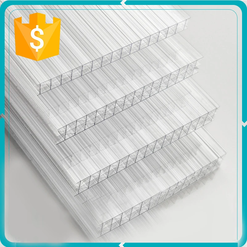 УФ светоотражающие оптовая парниковых многослойный поликарбонат