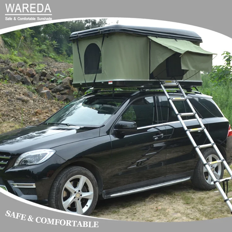 Factory Price Pop Up Car Hard Shell Roof Top Tent for 4wd SUV