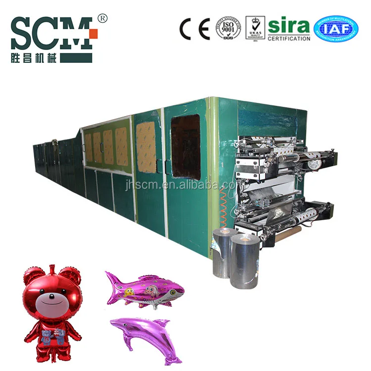 
SCM Aluminium letter number animal foil balloons making machine 3D balloon machine 