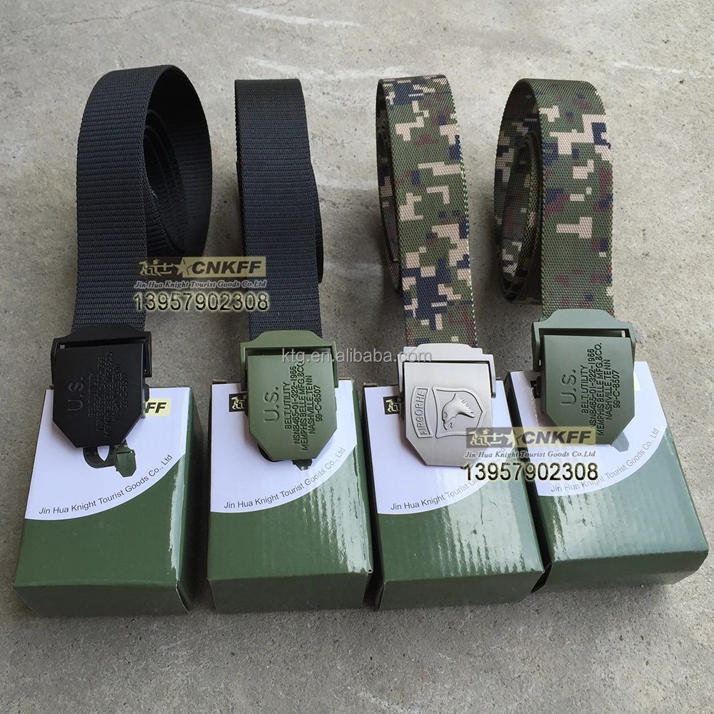 Airsoft Tactical Camo Nylon Belt for Outdoor