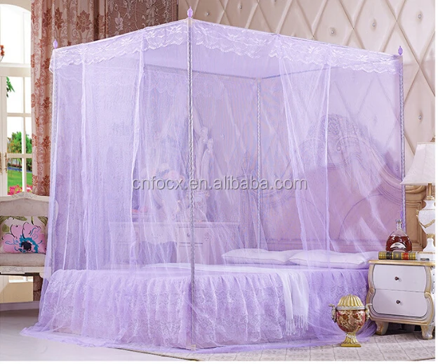 Three doors Luxury Princess Mosquito Netting / Bedding Canopy mosquito net / princess bed canopy net