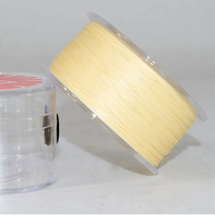 boxed different colors 0.45mm 0.55mm 0.65m 100% polyester round waxed thread for hand sewing leather