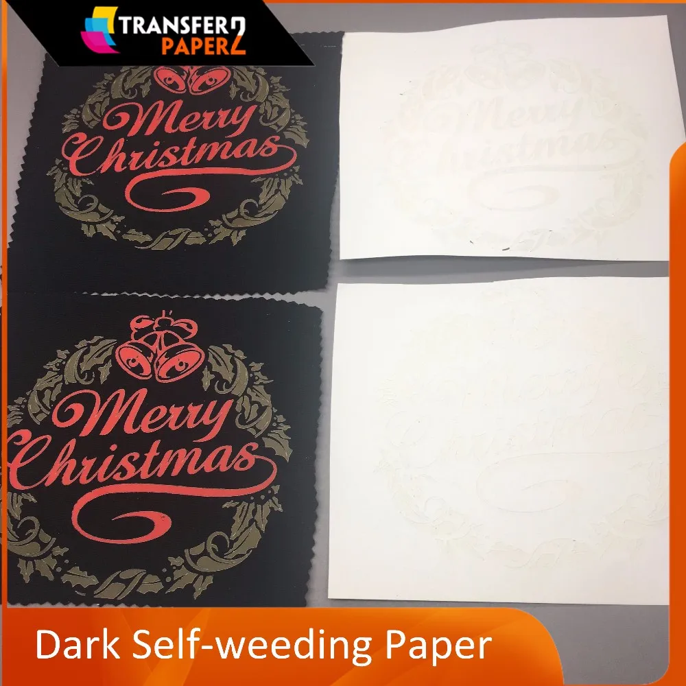 
Dark Laser Transfer paper with O ki no need cut self weeding for transfer printing 