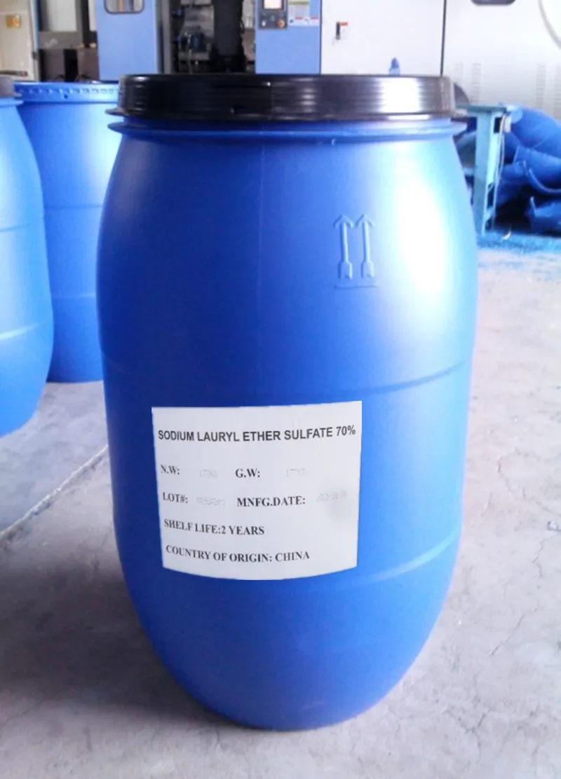 Factory supply high quality Sodium lauryl ether sulfate(SLES)28% CAS 68585-34-2 with best price in China