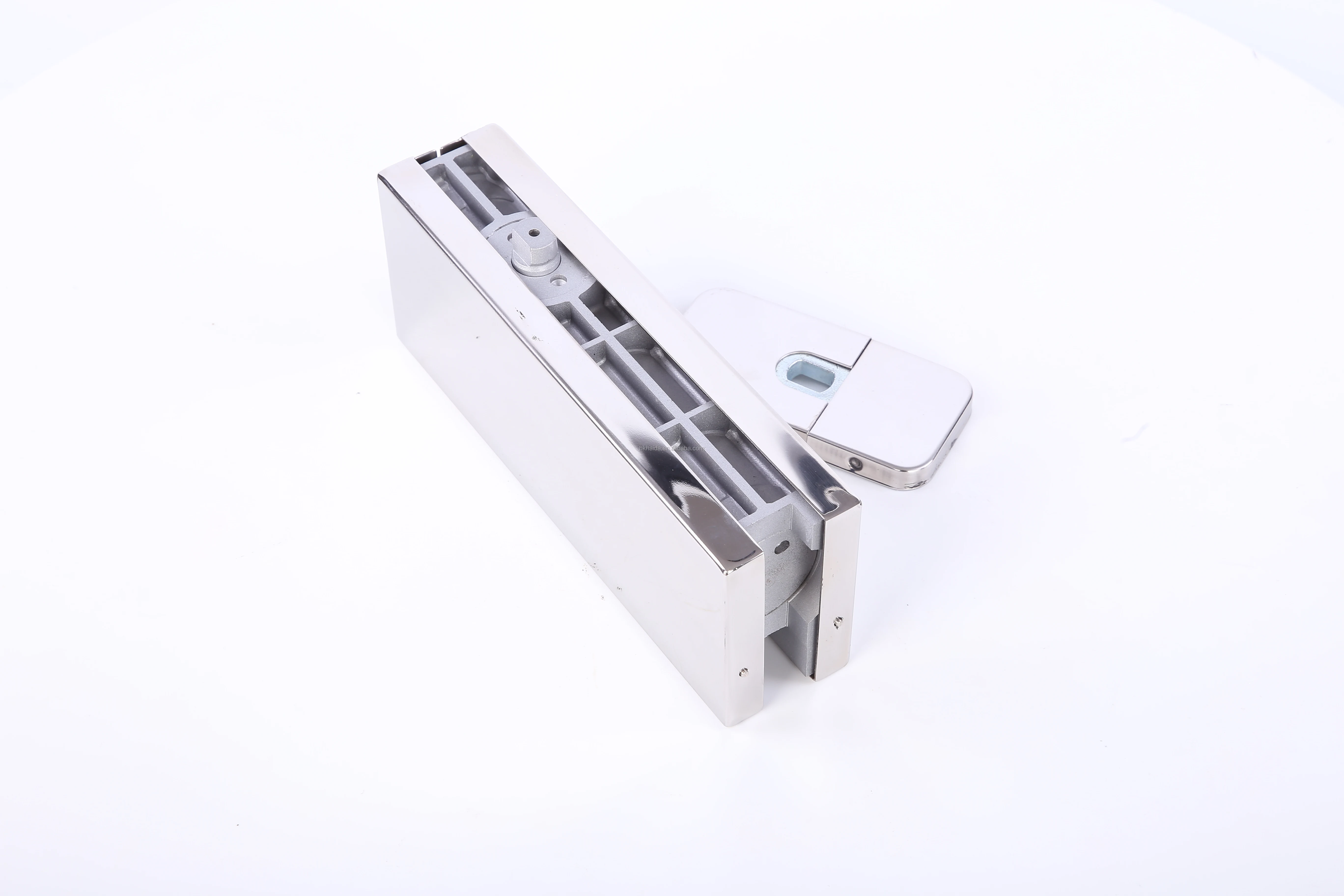 HPF-100 Glass Door Hardware Hydraulic Patch  Fittings Non-digging Floor Spring Hinge