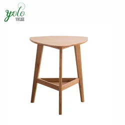 Wholesale Natural Bamboo Wood Small Side Sofa Coffee Table For Living Room