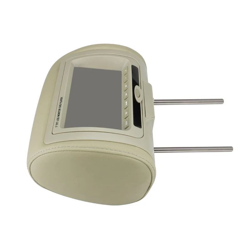 7/9/10.1inch HD LED Clip on Active Car Headrest Monitor with DVD Player Function