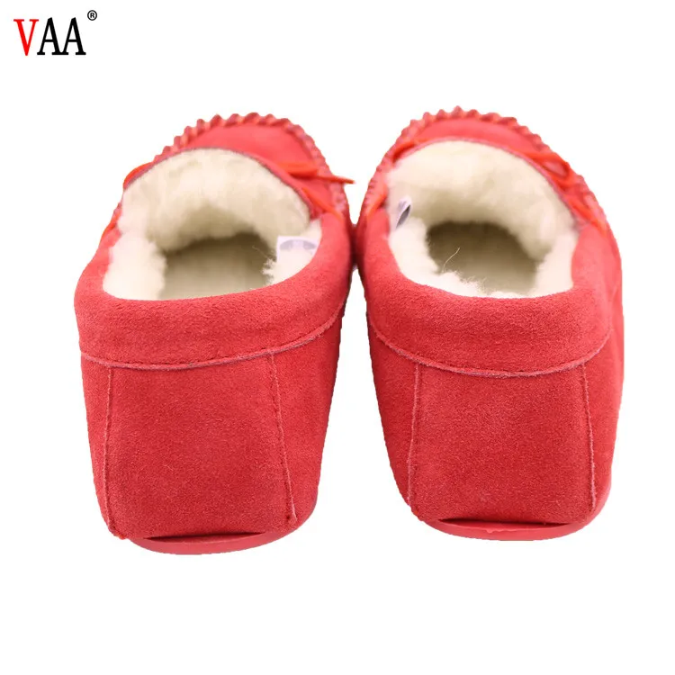 
CF-168 Winter Factory Ankle Length Red Color Unique Brand Brand Snow Winter Shoes Boots,Women Moccasins 