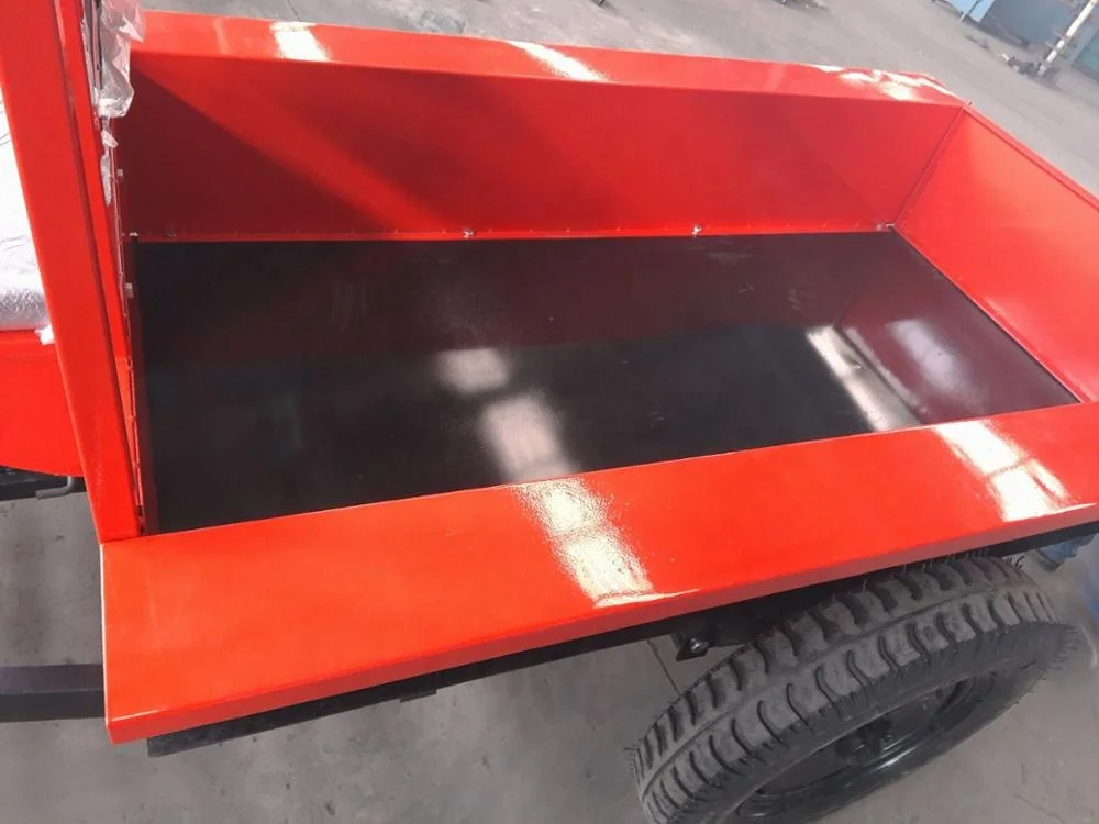 1.5 T Agri machinery walking tractor farm trailer,hand trailer